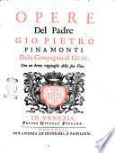 Opere del Padre Gio: Pietro Pinamonti della Compagnia di Gesù