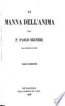 Opere del Padre Paolo Segneri