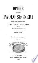 Opere del Padre Paolo Segneri: -t.2. La manna dell' anima