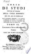 Opere del sig. ab. di Condillac dell'Accademia francese, e di quelle di Berlino, di Parma, e di Lione ... Tomo primo [-22.] ... Tradotto dal francese dall'ab. Marco Fassadoni