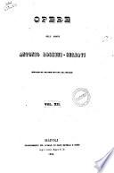 Opere dell'abate Antonio Rosmini-Serbati