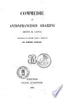 Opere di Antonfrancesco Grazzini detto il Lasca