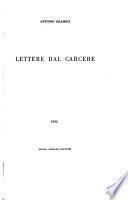 Opere di Antonio Gramsci: Lettere dal carcere. 8. ed