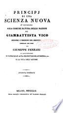 Opere di Giambattista Vico