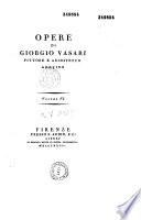 Opere di Giorgio Vasari, pittore e architetto Aretino