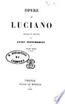 Opere di Luciano