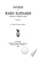 Opere di Mario Rapisardi