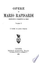 Opere di Mario Rapisardi: Il Giobbe. Le poesie religiose