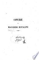 Opere di Maurizio Bufalini