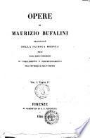 Opere di Maurizio Bufalini