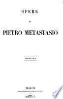 Opere di Pietro Metastasio
