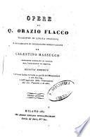 Opere di Q. Orazio Flacco