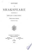 Opere di Shakspeare: Amleto. Cimbelino. Otello