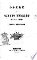 Opere di Silvio Pellico da Saluzzo