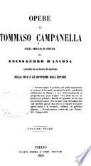 Opere di Tommaso Campanella