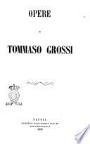 Opere di Tommaso Grossi