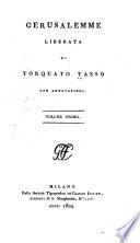 Opere di Torquato Tasso: La Gerusalemme liberata (incl. Fabroni's Elogio di Tasso)