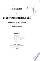 Opere di Vincenzo Mortillaro