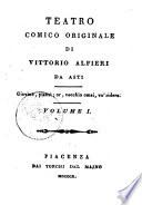 Opere di Vittorio Alfieri da Asti