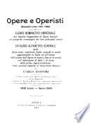 Opere e operisti (dizionario lirico 1541-1902)