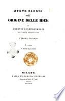 Opere edite e inedite dell'abate Antonio Rosmini-Serbati