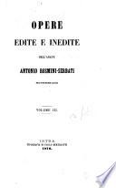 *Opere edite e inedite