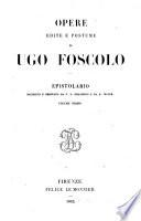 Opere edite e postume