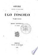 Opere edite e postume