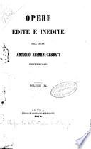 *Opere edite ed inedite