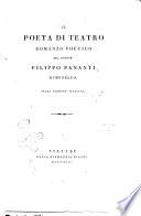 Opere in versi e in prosa del dottor Filippo Pananti tomo primo [-terzo]