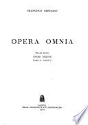 Opere inedite. t.1. Studi di storia dilla filosofia: Kant - Rosmini - Nietzsche - Contributi vari. t.2, nos. 1-2. Studi pedagogic. t.3 Studi Dantesche e saggi di estetica e letteratura. Conversazioni di varia filosofia. Corsi, recherche e conferenze. t.4 Studi sulla sicilia. 5 v