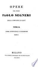 Opere istruttive e polemiche