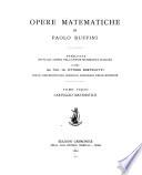 Opere matematiche