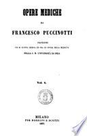 Opere mediche di Francesco Puccinotti