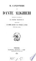 Opere minori [ed. by P.J. Fraticelli].