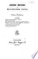 Opere minori