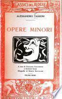 Opere minori