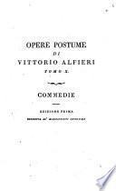 Opere postume di Vittorio Alfieri