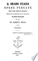Opere purgate per uso delle scuole, provvedute di note ital. per cura di E. Bindi