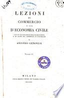 Opere scelte di Antonio Genovesi. Volume primo [-secondo]