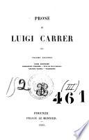 Opere scelte di Luigi Carrer
