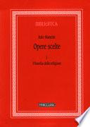 Opere scelte: Filosofia della religione
