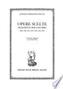 Opere scelte: Lo stile italiano : BWV 989, 1021, 1023, 1033, 1034, 1035