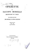Operette ¬di Jacopo Morelli