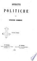 Operette politiche per Vincenzo Gioberti