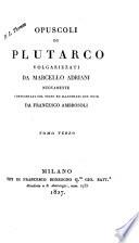 Opuscoli di Plutarco