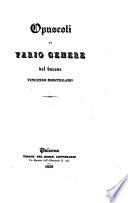 Opuscoli di vario genere