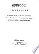 Opuscoli idraulici
