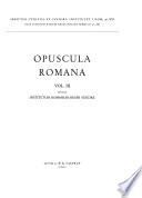Opuscula Romana