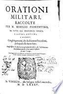 Orationi militari